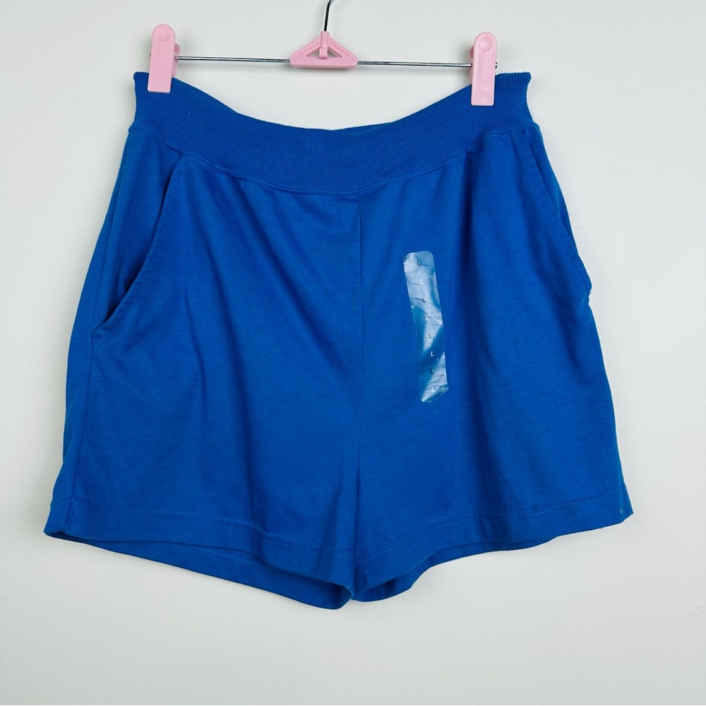 Sporto Royal Blue Women's Athletic Lounge Shorts Size Large